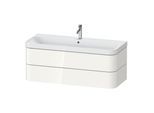 Duravit Möbelwaschtisch Happy D.2 Plus 117,5x49cm, 2 Schubk., 1 HL, we hgl (HP4349O22220000)