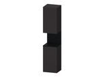 Duravit Hochschrank Qatego 40x36x1760cm, 2 T, An l, E sw/gra matt (QA1346L16800000)