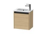Duravit Waschtischunterschrank Ketho.2 41x29,2x44cm, 1 Tür, wd, An li, Ei Nat (K25060L30300000)