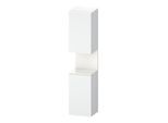 Duravit Hochschrank Qatego 40x36x1760cm, 2 T, An li, we hgl/we ma (QA1346L22180000)