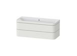 Duravit Möbelwaschtisch-Unterschrank Happy D.2 Plus 117,5x49cm, 2 La, o. HL, Nord we s-matt (HP4639N39390000)