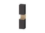 Duravit Hochschrank Qatego 40x36x1760cm, 2 T, An re, Ei nat/grap ma (QA1346R30490000)