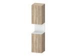 Duravit Hochschrank Qatego 40x36x1760cm, 2 T, An r, we m/Eich marm. (QA1346R18550000)