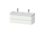 Duravit Möbelwaschtisch Happy D.2 Plus 117,5x49cm, 2 Schubk., weiß supermatt (HP4379O84840000)
