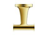 Duravit Handtuchhaken Starck T 6x7,6cm, doppelt, Gold poliert (0099303400)