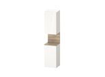 Duravit Hochschrank Qatego 40x36x1760cm, 2 T, An r, Ei Marmor/w hgl (QA1346R55220000)
