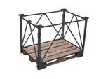 Cordes Palettenaufsatz Typ 68 RAL 7016 anthrazitgrau ; VARIOfit (pa-080.012/AG)