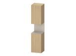 Duravit Hochschrank Qatego 40x36x1760cm, 2 T, An li, Tau m/Eich Nat (QA1346L91300000)
