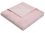 Wohndecke OTTO HOME "Jil", rosa, B:130cm L:180cm, Kunstfaser, Wohndecken, Wohndecke, aus super weichem Kuschelfleece, Kuscheldecke, Premium Qualität