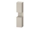 Duravit Hochschrank Qatego 40x36x1760cm, 2 T, An l, T matt/taupe ma (QA1346L83910000)