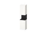 Duravit Hochschrank Qatego 40x36x1760cm, 2 T, An l, gra m/we hgl (QA1346L80220000)