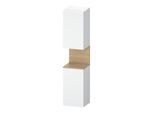 Duravit Hochschrank Qatego 40x36x1760cm, 2 T, An re, Ei nat/weiß ma (QA1346R30180000)