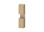 Duravit Hochschrank Qatego 40x36x1760cm, 2 T, An l, Ei Marmo/Ei Nat (QA1346L55300000)