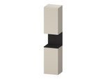Duravit Hochschrank Qatego 40x36x1760cm, 2 T, An l, gra m/ta matt (QA1346L80830000)