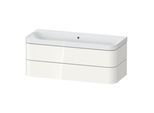 Duravit Möbelwaschtisch Happy D.2 Plus 117,5x49cm, 2 Schubk., o. HL, we hgl (HP4349N22220000)