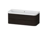 Duravit Möbelwaschtisch Happy D.2 Plus 117,5x49cm, 2 Schubk., o. HL, Nussb geb. (HP4349N69690000)