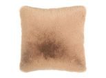 Dekokissen PAD "Evita", camel, unifarben, B:45cm H:2cm L:45cm, Polyester, Dekokissen_Sitzkissen_Kissenhüllen, Kunstfell