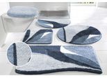 Badematte OTTO HOME "Magnus, Badvorleger, Badezimmer Teppich" Gr. 1, blau (dunkelblau), H:20mm, Polyacryl, Badematten, Badematte, mehrfarbig, Badteppich, Badematten auch als 2 teiliges Set & rund
