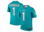 Footballtrikot NIKE "Nike Trikot Miami Dolphins NFL Legend Jersey Tagovailoa 1", Kinder, Gr. L, blau (mehrfarbig), 100% Polyester, Trikots