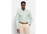 Businesshemd OLYMP "OLYMP Level Five 24/Seven, body fit, Modern Kent mit extra langem Arm", Herren, Gr. 40, Normaler Arm, limone, 64% Baumwolle, 27% Polyester, 9% Elasthan, Hemden