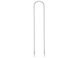 Brillenkette BRUNO BANANI "Schmuck Geschenk - Perfekt zu Brille und Sonnenbrille", silber (silberfarben), Tragebänder, DamenL:75cm, Aluminium, Messing, Silikon, als Maskenkette tragbar, L:75cm