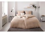 Bettwäsche OTTO HOME "Desner 100% Microfaser, extra weich, allergikerfreundlich", beige, B/L: 200cm x 200cm, 1 Stk., 2 Stk., Microfaser, B/L: 80cm x 80cm & 80cm x 80cm, 3, Microfaser, Obermaterial: 100% Polyester, Bettwäsche, Bettwäsche, Premium Qualität, uni, schnell trocknend, pflegeleicht, ab 135x200 cm