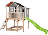 Spielturm EXIT "Loft 750", grau, Spieltürme, KinderB:190cm H:269cm T:443cm, Holz, B:190cm H:269cm T:443cm