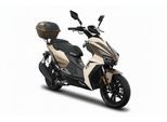 Motorroller GT UNION "Matador A7, 50 ccm, 45 km/h", coffee, schwarz, Motorroller, mit Topcase, 45 km/h, B:74,4cm H:110cm L:190,7cm