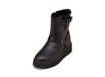 Stiefel MARC O'POLO "mit flauschigem Warmfutter", Damen, Gr. 41, m990, Obermaterial: 100% Leder (Rind), unifarben, Schuhe Stiefel