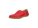 Slipper EL NATURALISTA "El Naturalista Slipper Nubukleder", Herren, Gr. 38, rot, Nubukleder, Schuhe Slipper