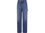 Bequeme Jeans 2Y STUDIOS "2Y Studios Uma Carpenter Jeans", Damen, Gr. 24, Normalgrößen, blau, 100% Baumwolle, unifarben, normal, Jeans