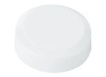 Rundmagnete MAUL, Kunststoff & Metall, Feinstruktur, Haftkraft 300 g, ø 20 x 7,5 mm, weiss, 20 Stück