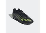 Fußballschuh ADIDAS PERFORMANCE "F50 CLUB FG/MG KIDS", Mädchen, Gr. 38, schwarz (core schwarz, iron metallic, lucid lemon), Synthetik, Schuhe Fußballschuh, geeignet für Rasen- und Kunstrasenplätze, für Kinder & Jugendliche