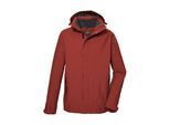 Funktionsjacke KILLTEC "KOS 87 MN JCKT", Herren, Gr. XXL, ocker, Obermaterial: 100% Polyester.Futter: 100% Polyester, Jacken Funktionsjacke, Wasser- und winddicht, atmungsaktiv, abnehmbare Kapuze
