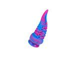 Strukturierter Tentakel-Dildo mit Saugfuß, 19,5 cm