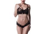 Süßes Dessous-Set mit Häkelspitze, 2 tlg.