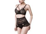 Elegantes High-Waist-Set, 2 Teile
