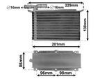 VAN WEZEL Ladeluftkühler 58014703 für VW