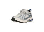 Klettschuh ZIGZAG "Elda", Mädchen, Gr. 24, hellgrau, blau, Kunstfaser, Lederimitat, Schuhe Klettschuh, atmungsaktiv