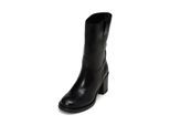 Stiefel MARC O'POLO "aus edlem Rindleder", Damen, Gr. 39, m990, Obermaterial: 100% Leder (Rind), unifarben, Schuhe Stiefel