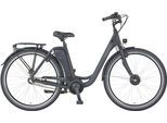 E-Bike PROPHETE "Geniesser 1.0" Gr. 49, schwarz, schwarz, Elektrofahrräder, 49cm, 28 Zoll (71,12cm), Pedelec, Elektrofahrrad für Damen u. Herren, Topseller