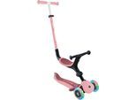 Tretroller GLOBBER "GO-UP ACTIVE LIGHTS mit Leuchtrollen", rosa, Roller, KinderB:28cm L:67cm, Dreirad, Laufrad und Scooter, B:28cm L:67cm