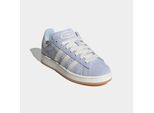 Sneaker ADIDAS ORIGINALS "CAMPUS 00S", Damen, Gr. 36, blau (crystal sky, sanftes weiß, gum 3), Leder, Schuhe Sneaker