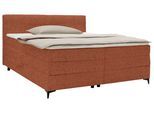 Boxspringbett Bari in Terracotta ca. 180x200cm