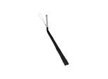 Wildleder peitsche mit Metall griff