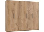 Drehtürenschrank Level 36A ca. 250x216x58 cm Eiche Dekor