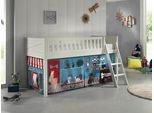 Spielbett Scott ca. 90x200 cm Weiß