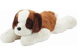 Plüschtier George in Weiß/Braun ca. 75cm