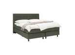 Boxspringbett Primo Dunkelgrün ca. 160x200cm