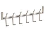 Wandgarderobe ca. 60x19x10 cm Silberfarben